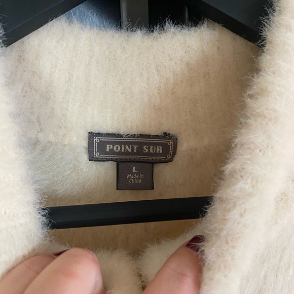 J. Crew Point Sur Teddy Zip Sweater Jacket - Picture 2 of 4